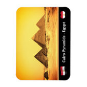 カイロ,エジプトのピラミッド – 古代エジプト/ユネスコ マグネット (縦)