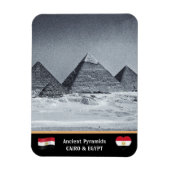 カイロ,エジプトのピラミッド – 古代エジプト/ユネスコ マグネット (縦)