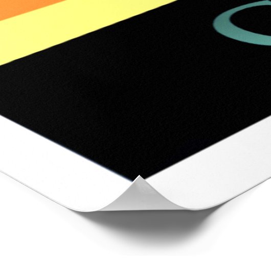 カイロ，エジプトのヴィンテージ旅行ポスター ポスター (角)