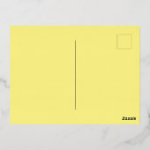 カイロ、エジプトはがき…こちらカイロ 箔シーズンポストカード (裏面)