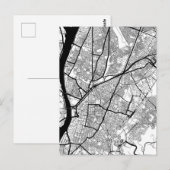 カイロ・エジプト地図 ポストカード (正面/裏面)