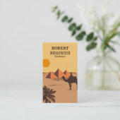 カイロ，エジプト 名刺 (スタンド正面)