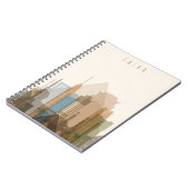 カイロ、エジプト|都市スカイライン ノートブック (左側)