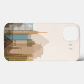 カイロ、エジプト|都市スカイライン Case-Mate iPhoneケース (裏面 (横))