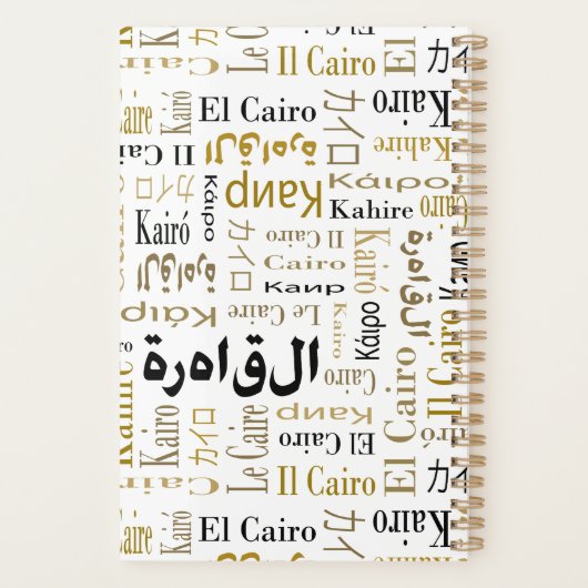 カイロ プランナー手帳 (裏面)