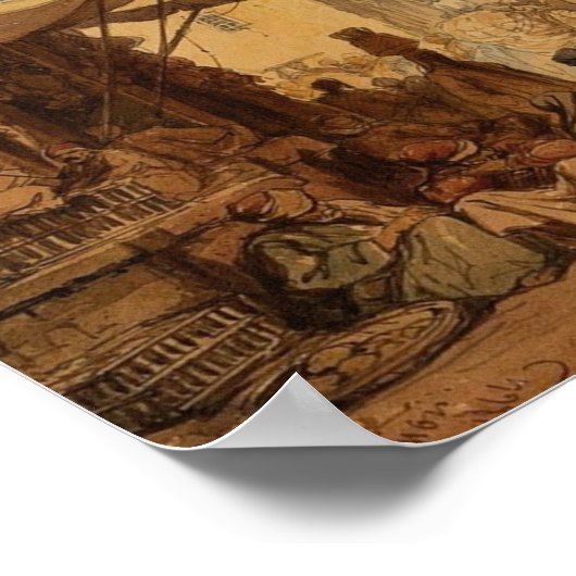 カイロ ポスター (角)