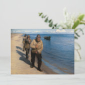 カイロ – 漁師3人がボートを引っ張る 招待状 (スタンド正面)