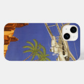 カイロ、Eygpt、二面飛行機へのヴィンテージ旅行 Case-Mate iPhoneケース (裏面 (横))