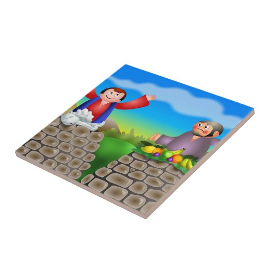 カインおよびアベル タイル (側面)