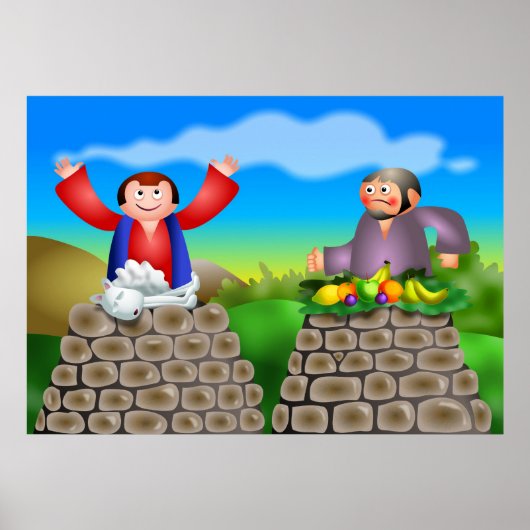 カインとアベルの ポスター (正面)