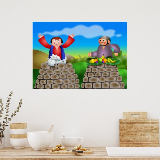 カインとアベルの ポスター (キッチン)