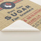 カイール&グラウニャードシュガーバッグ毛布 シェルパブランケット (3/4)