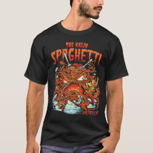 カイ日本のジュスパゲティ怪獣アニメB映画フー Tシャツ