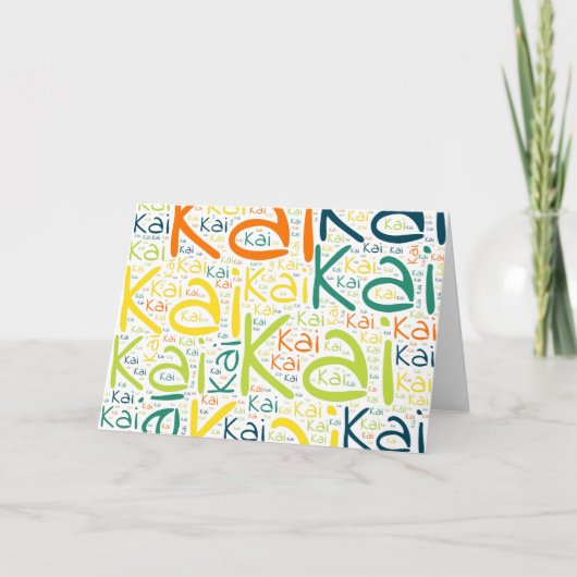カイ カード (正面)