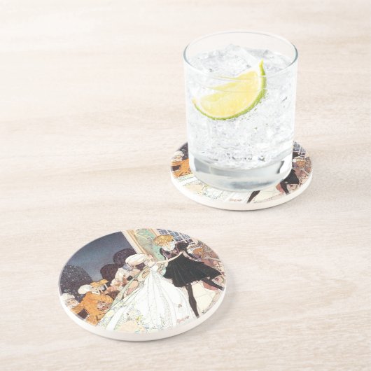 カイ・ニールセンによるヴィンテージの12人の踊るプリンセス コースター (側面)