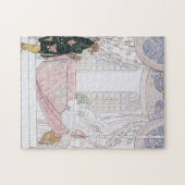 カイ・ニールセン（ケイ・ニーセン）幻想的な童話のパズル 眠りにつく王子 ジグソーパズル (横)