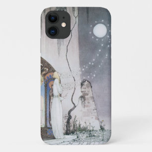 カイ・ニールセン(Kay Nielsen)幻想的な童話のスマートフォンケース ラッシーと教母 夜 iPhone 11 ケース