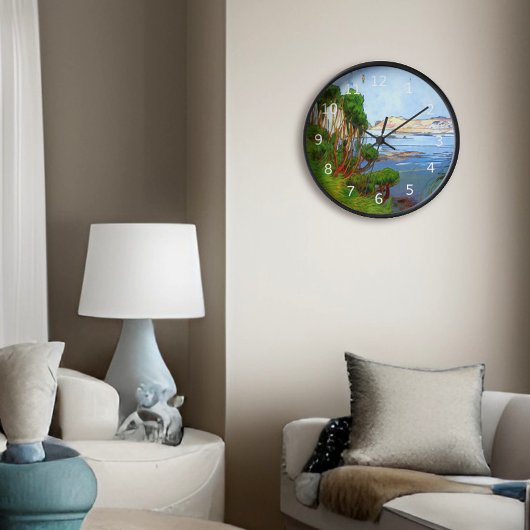 カイIWIビーチクリフビュー 壁時計