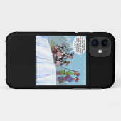 カウのスキー家族のiPhone5ケース Case-Mate iPhoneケース (裏面(横))