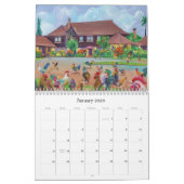 カウアイお洒落ハワイの動物カレンダー カレンダー (1月 2026)