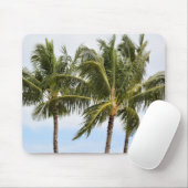 カウアイのヤシの木 マウスパッド (マウス)