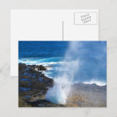 カウアイの噴水穴 ポストカード (正面/裏面)