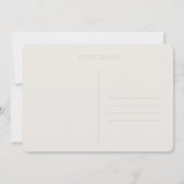 カウアイはがきリネンありがとう5x7文房具 招待状 (裏面)