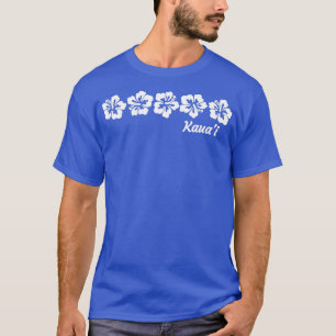 カウアイカウアイTハワイアンハイビスカスフラワーズTシャツ5 Tシャツ