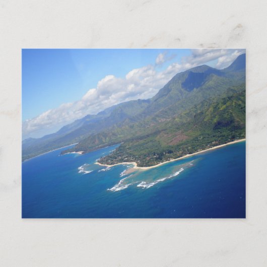カウアイコースト，ハワイ ポストカード (正面)