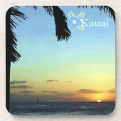 カウアイサンセット コースター (正面)