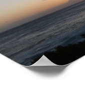 カウアイサンセット ポスター (角)