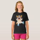 カウアイススケートで滑るアイススケート Tシャツ (正面フル)