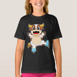 カウアイススケートで滑るアイススケート Tシャツ