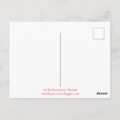 カウアイナパリコースト熱帯はがき ポストカード (裏面)