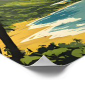 カウアイノスタルジックトラベル ポスター (角)