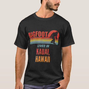 カウアイハワイのビッグフット Tシャツ