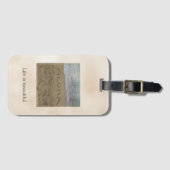 カウアイハワイアロハビーチビューティフルモーメント ラゲッジタグ (正面横)