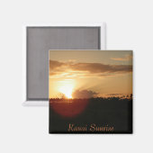 カウアイハワイアンサンライズ マグネット (正面/裏面)