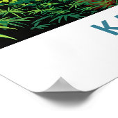 カウアイハワイトラベルプリント ポスター (角)