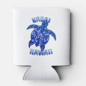 カウアイハワイバケーショントライバルカメ 缶クーラー (裏面)