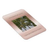 カウアイハワイパームツリーズビューティフルライフ マグネット (右側)