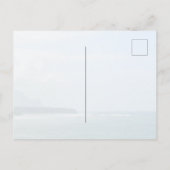 カウアイハワイルフエパームツリーズカラパキビーチ ポストカード (裏面)