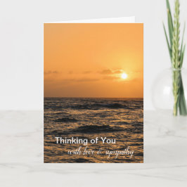 カウアイハワイ海サンセット カード