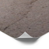 カウアイハワイ海ビーチアロハ ポスター (角)