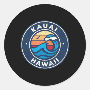 カウアイハワイ航海のハイウェーブ ラウンドシール