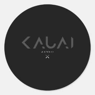 カウアイハワイ音色 ラウンドシール
