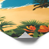 カウアイハワイ ポスター (角)