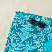 カウアイモーニングハワイアンプロテアフローラトゥルク ビーチタオル (インサイチュ)