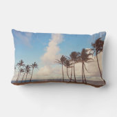 カウアイランドパームツリーランバー装飾用クッション ランバークッション (裏面)