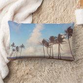 カウアイランドパームツリーランバー装飾用クッション ランバークッション (ブランケット)